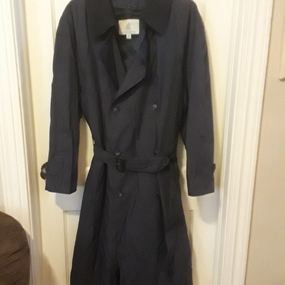 London Fog w/ Removable Liner Charcoal Gray 42 Reg